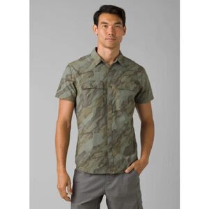 ✨Prana Men’s Green Camo Button Down Sz XL Shirt✨